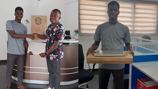Nicholas Annan, A Former Student of Mansokwaa Kiphart Community School (KCS) Becomes The First Recipient of The Kiphart-Eduful Scholarship (KES). Nicholas Annan, A Former Student of Mansokwaa Kiphart Community School (KCS) Becomes The First Recipient of The Kiphart-Eduful Scholarship (KES).